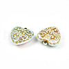Opaque Acrylic Pendants SACR-T017-15C-2