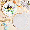 Linen Fabric DIY-WH0430-153A-08-5