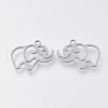 Tarnish Resistant 201 Stainless Steel Charms STAS-S110-034P-1