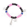 304 Stainless Steel Charms Bracelets BJEW-JB11848-01-2