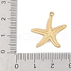 Ion Plating(IP) 304 Stainless Steel Pendants STAS-Z084-04G-3
