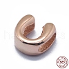 925 Sterling Silver European Beads STER-E064-01U-RG-3