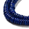 Dyed Natural Sesame Jasper/Kiwi Jasper Imitation Lapis Lazuli Beads Strands G-G084-A08-01-4
