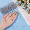 Unicraftale 200Pcs 304 Stainless Steel Earring Hooks STAS-UN0058-49-5
