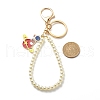 Alloy Enamel Spaceman Pendant Keychains KEYC-JKC00362-03-2
