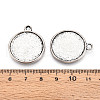 Tibetan Style Alloy Pendant Cabochon Settings PALLOY-N178-13AS-F-3