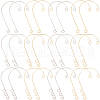 SUNNYCLUE 36Pcs 6 Styles 316 Stainless Steel Ear Cuff Findings STAS-SC0008-40-1
