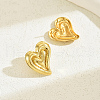 Stylish Heart Stainless Steel Stud Earrings LD8214-1-2