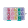 Eco-Friendly Transparent Acrylic Beads TACR-JP0001-09-3