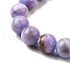Natural Striped Stone Beads Strands G-D315-A01-02-4mm-4