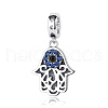 925 Sterling Silver European Dangle Charms STER-FF0009-19AS-03-1