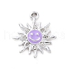 Alloy Enamel Pendants ENAM-P245-01P-05-1
