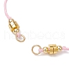 Cotton Cord Bracelet Making AJEW-JB01315-3