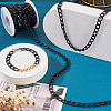  Oval Oxidation Aluminum Curb Chains CHA-TA0001-13-9