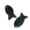 Natural Obsidian Pendants PW-WG34072-15-1