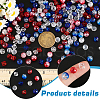   Independence Day Glass Beads Sets DIY-PH0023-63-4