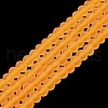 Transparent Glass Beads Strands X-EGLA-A034-T4mm-MD05-2