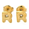 304 Stainless Steel Stud Earrings EJEW-I316-01G-R-1