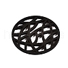 Poplar Wood Filigree Joiners Links WOOD-N016-30-2