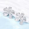 304 Stainless Steel Stud Earrings for Women EJEW-K306-20P-3