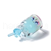 Luminous Translucent Resin Pendants RESI-D057-04-4