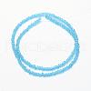 Transparent Glass Beads Strands EGLA-J144-NA02-2