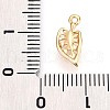 Brass Pendants KK-T075-15G-3