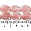 Cherry Quartz Glass Beads Strands G-P528-M01-01-5