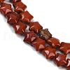 Natural Red Jasper Beads Strands G-Z080-A18-8mm-4