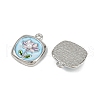 Alloy Enamel Pendants PALLOY-P311-01A-P-2