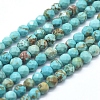 Natural Howlite Beads Strands X-G-D0012-01A-1