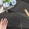 Polyester Mesh Tulle Fabric FIND-WH0126-389B-3