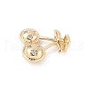 Brass Micro Pave Cubic Zirconia Pendants KK-Z107-13G-2