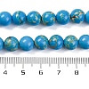 Synthetic Imperial Jasper Beads Strands G-I199-35-8mm-E-3