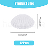 Shell Shape Plastic Candy Storage Box AJEW-WH0472-90C-2