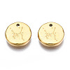 316 Surgical Stainless Steel Charms STAS-S116-418G-G-2