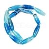 Natural Striped Agate/Banded Agate Beads Strands G-S280-10A-3