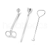 Stainless Steel Wick Flame Candle Snuffer Kits PW-WG1341B-01-1