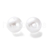 Plastic Imitation Pearl Beads FIND-M059-01B-09-2