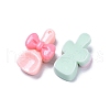 Opaque Cute Resin Decoden Cabochons RESI-B024-03C-2