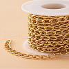 Aluminium Twisted Curb Chains CHA-TA0001-01G-27