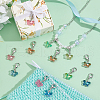 Glass Pendant Decorations HJEW-PH01912-5
