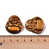 Natural Tiger Eye Carved Pendants G-I361-01A-3
