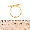 304 Stainless Steel Enamel Cuff Rings RJEW-D306-30G-3