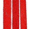 Opaque Solid Color Imitation Jade Glass Beads Strands EGLA-A044-P1mm-D22-2