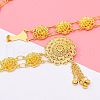 Flower Alloy Waist Beads FS-WG85D53-01-4