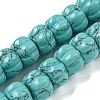 Synthetic Turquoise Dyed Beads Strands G-G142-A05-01-2