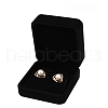 Square Velvet Earrings Storage Boxes PW-WG47683-02-1