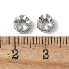 Brass Micro Pave Cubic Zirconia Beads KK-D324-03P-2
