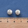 Alloy Hollow Beads PALLOY-P238-23S-RS-3